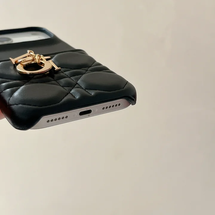 Dior iphone18proケース 背面 カード収納