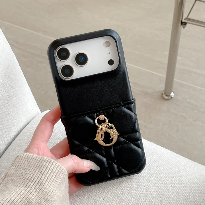 Lady Dior iphone18proケース 背面 収納