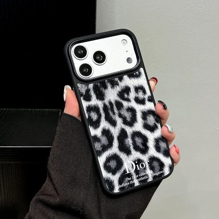 ディオール iphone18proケース ヒョウ柄 ファッション