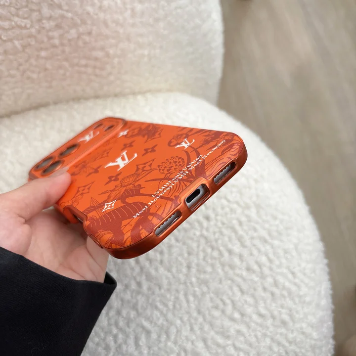 ルイヴィトン スマホケース オレンジ 