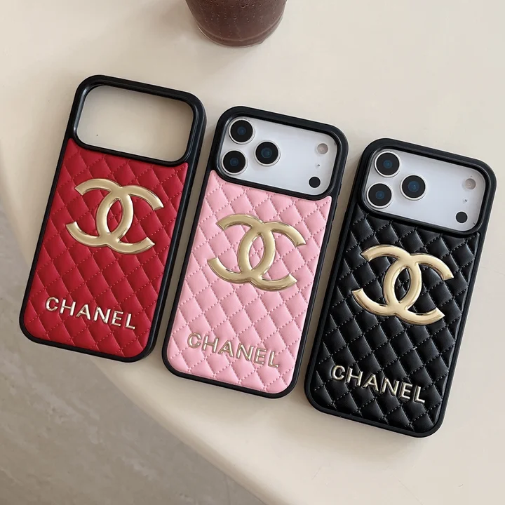 シャネル iphone18pro ケース マトラッセレザー