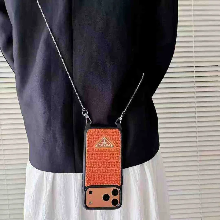 prada iphone18promaxケース ショルダー おしゃれ