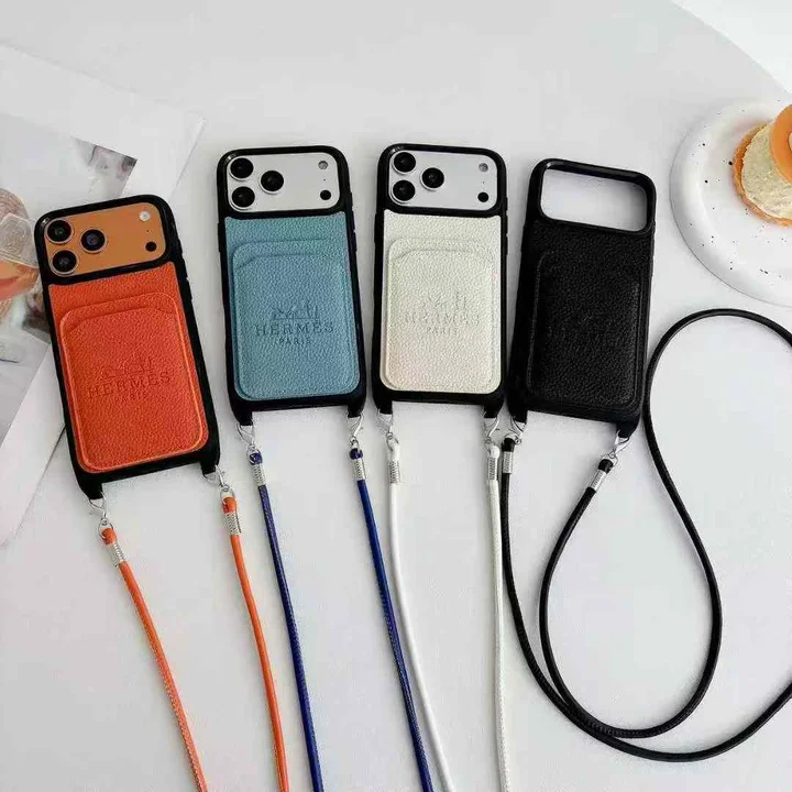 エルメス iphone18proケース ストラップ ホール