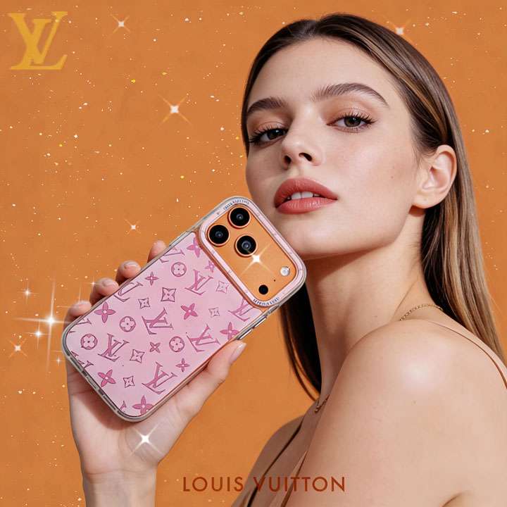 lv iphone18proケース 金メッキ