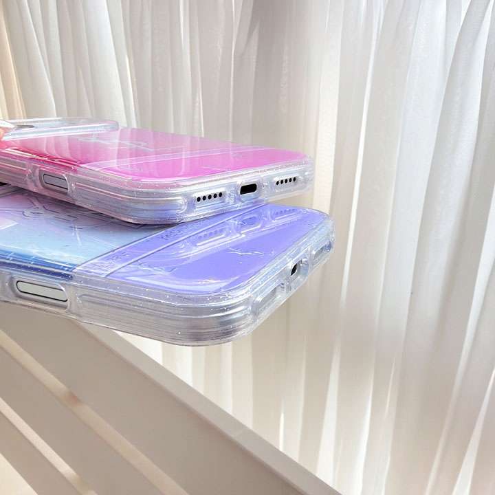 YSL iphone18promaxケース 女子 キラキラ