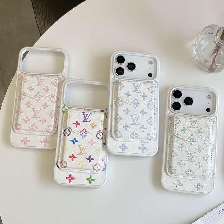 lv iphone18proケース 背面 カード 収納
