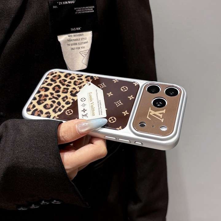 ルイヴィトン iphone18promaxケース ヒョウ柄