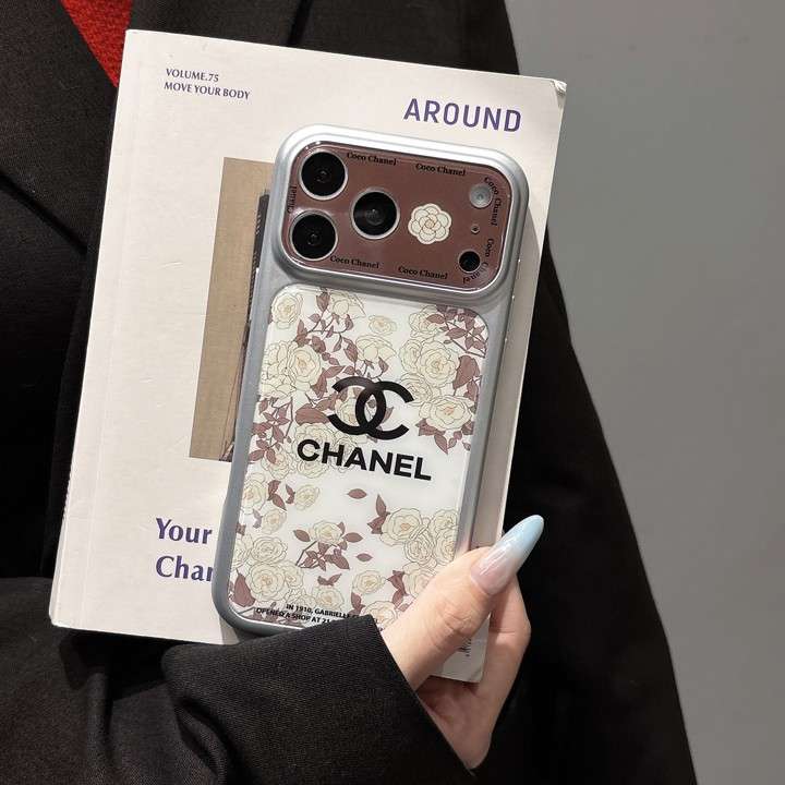 シャネルiphone18proケース カメリア