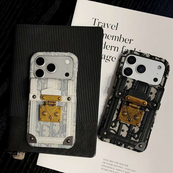 ディオール iphone18proケース カード収納