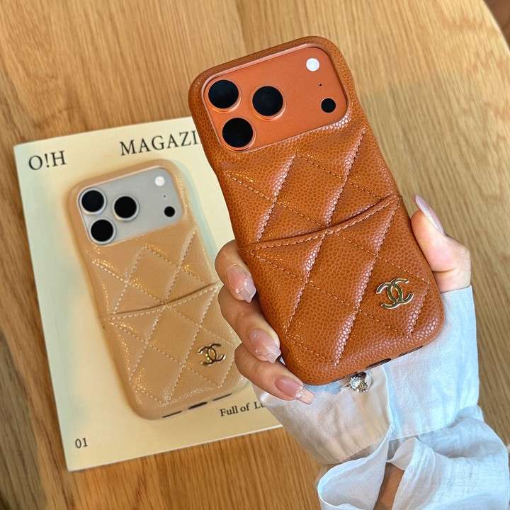 chanel iphone18 pro ケース 背面 収納