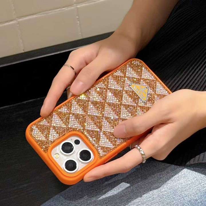プラダ iphone18promaxケース キラキラ 女子