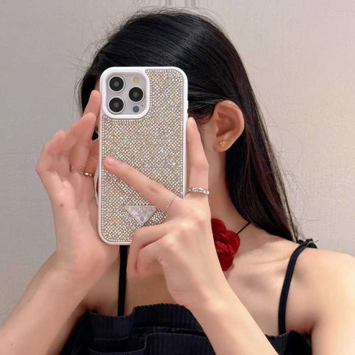 プラダ iphone18proケース キラキラ 可愛い