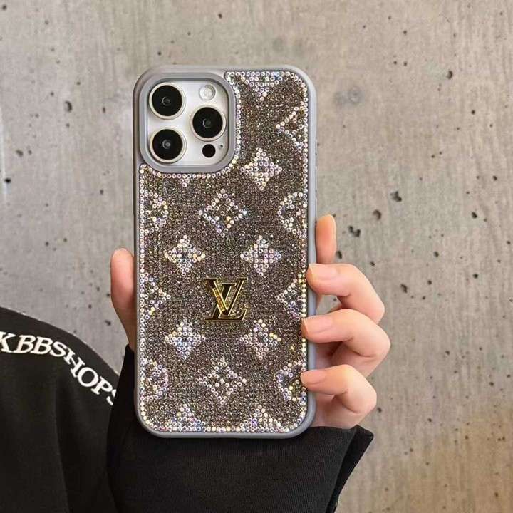 ルイヴィトン iphone18 携帯ケース ダイヤ柄