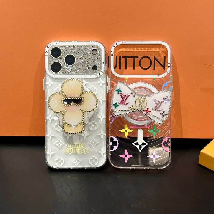 ルイヴィトン iphone18ケース 落下防止 ストラップ