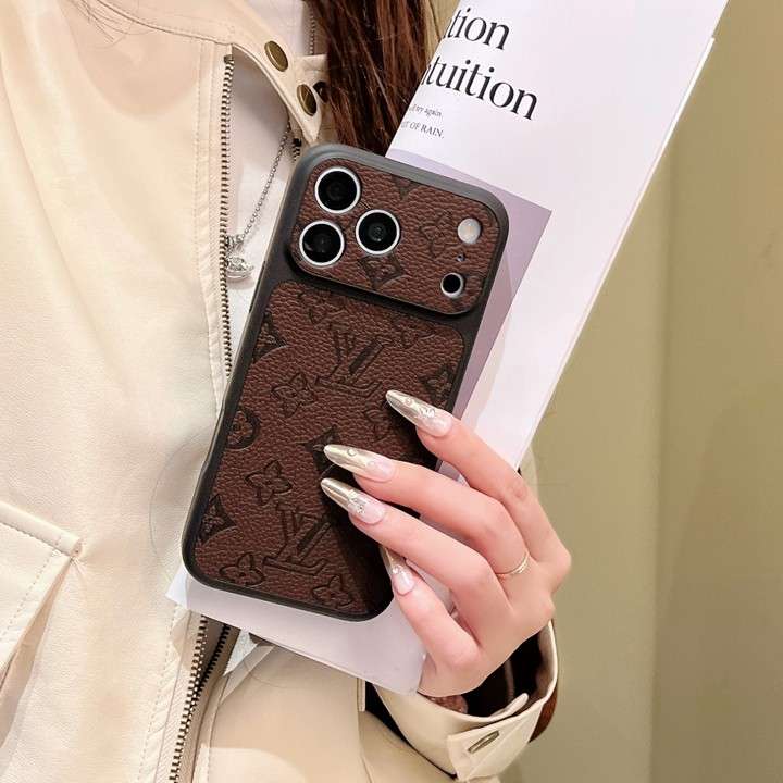 ルイヴィトン iphone18proケース ブラウン系