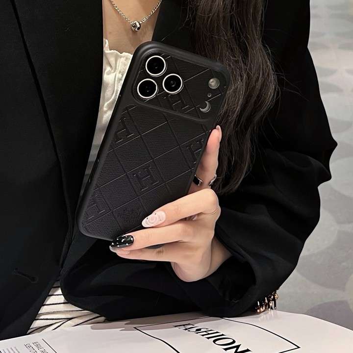 エルメス iphone18 ケース エンボスレザー