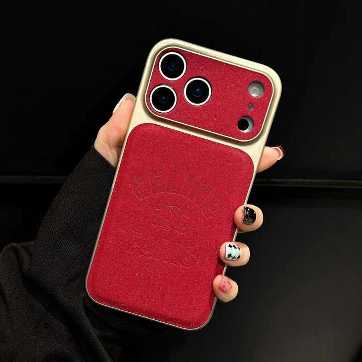 セリーヌ iphone18pro 携帯ケース フチ高設計