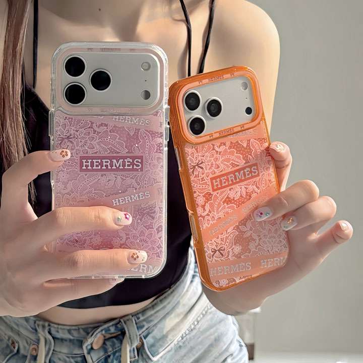 エルメス iphone18pro アクリルケース