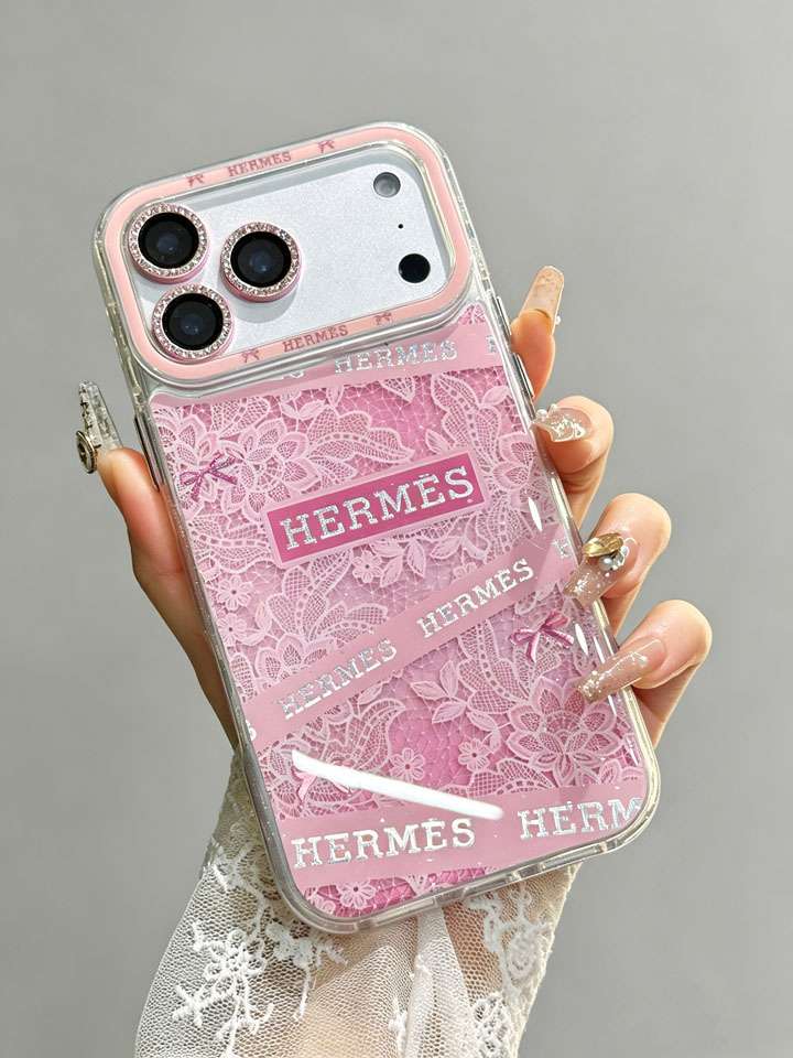エルメス iphone18pro ケース キラキラ かわいい