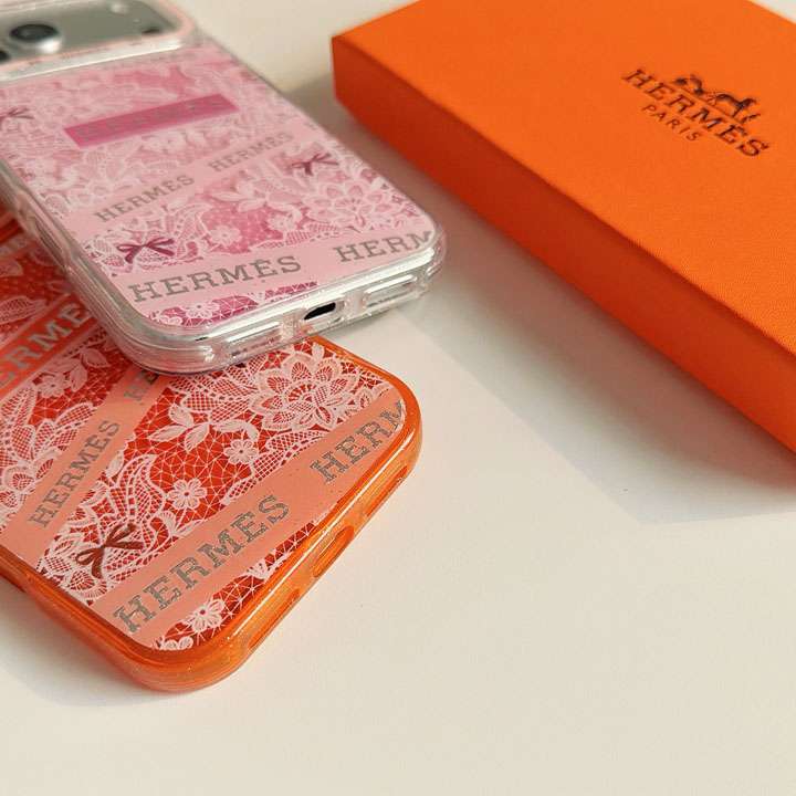 エルメス iphone18pro ケース キラキラ かわいい