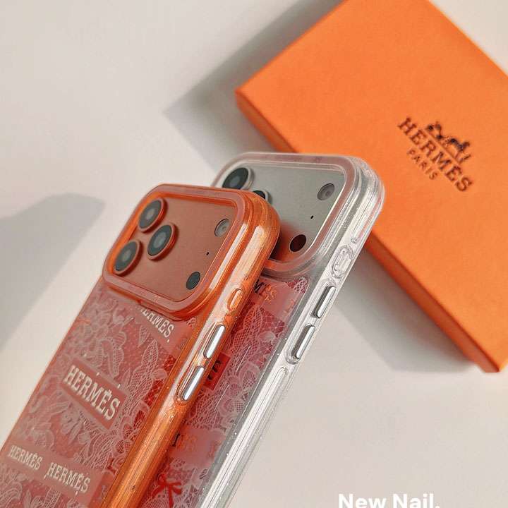 エルメス iphone18pro アクリルケース