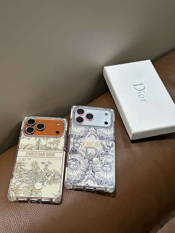 dior iphone18proケース 水晶 ロゴ