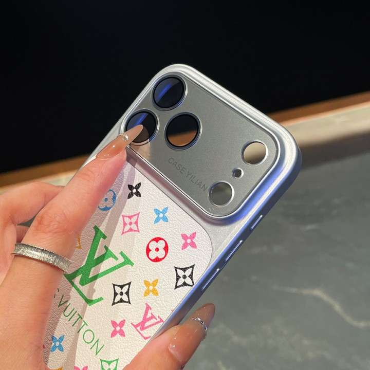 ルイヴィトン iphone18ケース ガラス レンズ保護
