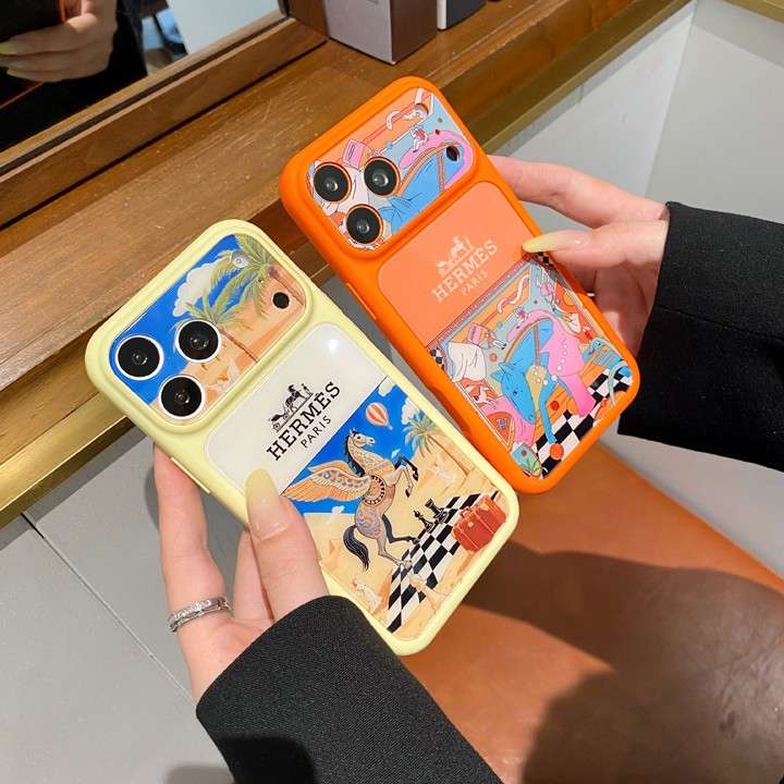 エルメス iphone18pro ケース 馬柄