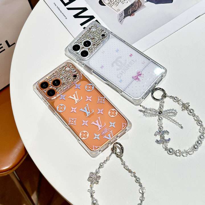 chanel iphone18proケース バンド 携帯ストラップ