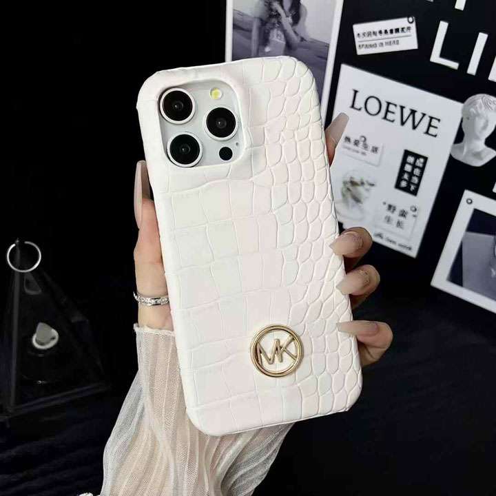 マイケルコース iphone18proケース ワニ柄 レザー