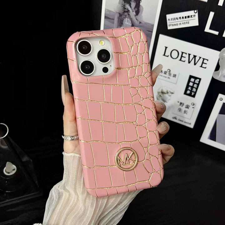 MK メタルロゴ 付き iphone18proケース
