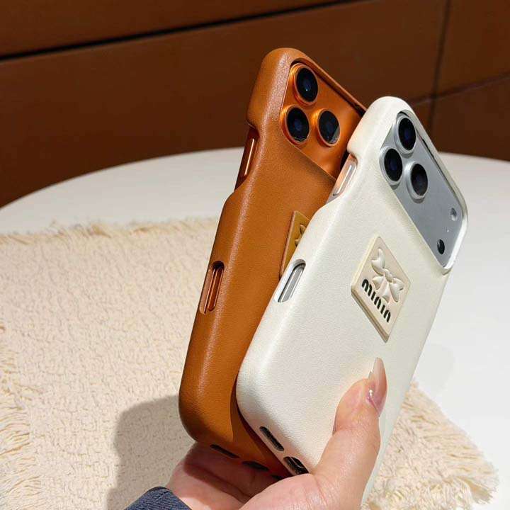 MIU MIU iphone18promaxケース スリム 耐衝撃