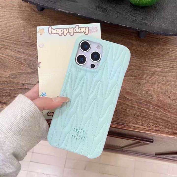 ミュウ ミュウ iphone18proケース 大人 かわいい