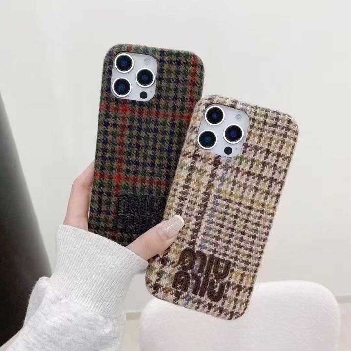 MiuMiu iphone18ケース 大人 女子 可愛い