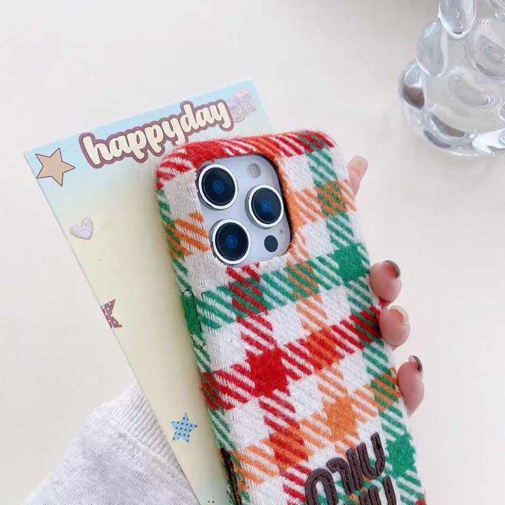 ミュウミュウ iphone18ケース 軽量 スリムデザイン