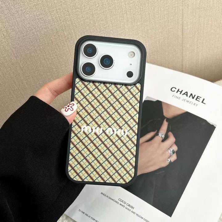 ミュウ ミュウ iphone18pro カバー tpu 耐衝撃