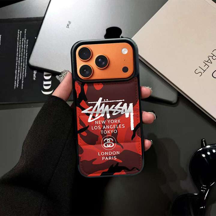 stussy iphone18 ケース レディース 可愛い