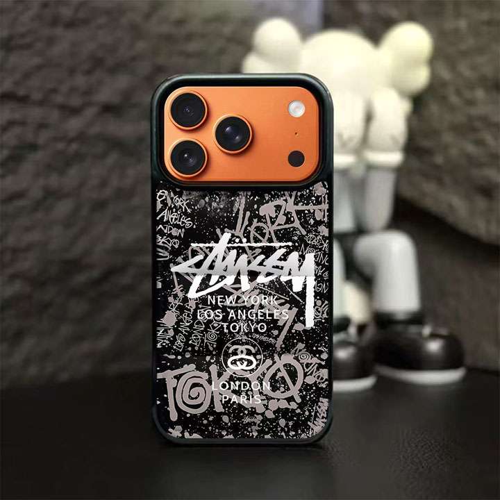 ステューシー ジャケット風 iphone18promax 携帯ケース