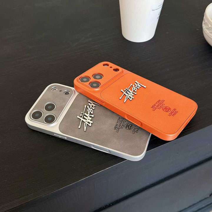 Stussy シグネチャーロゴ iphone18proケース