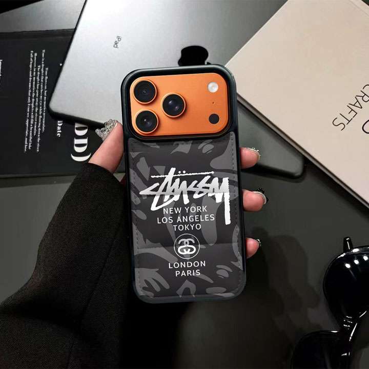Stussy アイフォン18proケース アウトドア おしゃれ