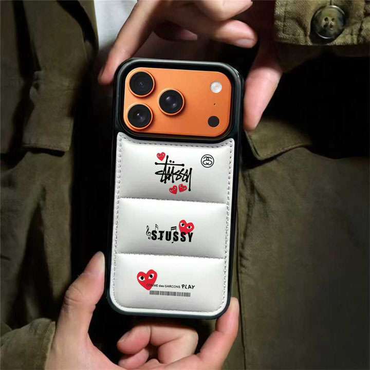 Stussy ぷっくり iphone18 ケース