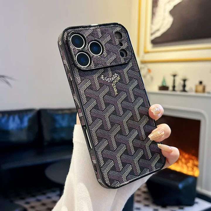 ゴヤールiphone18promax バンパーケース