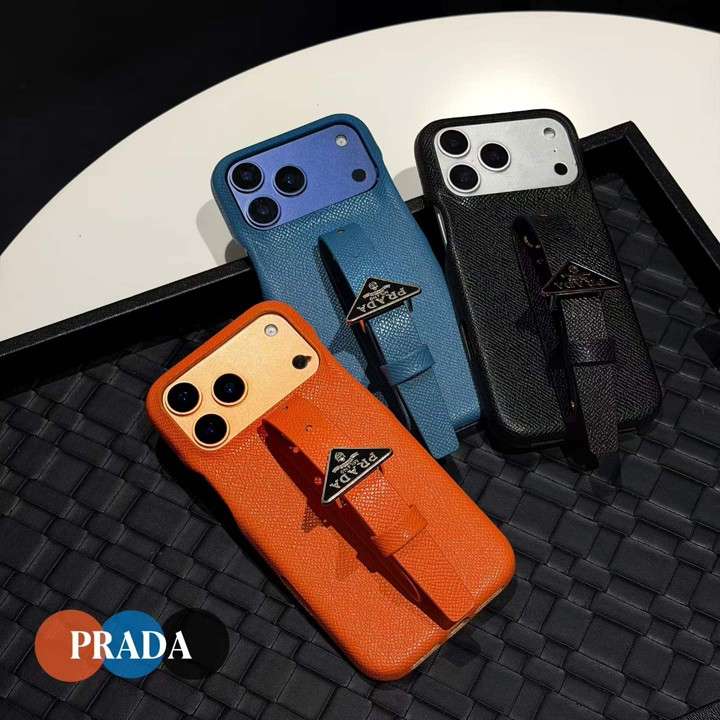 プラダ iphone18proケース 落下 防止 ベルト