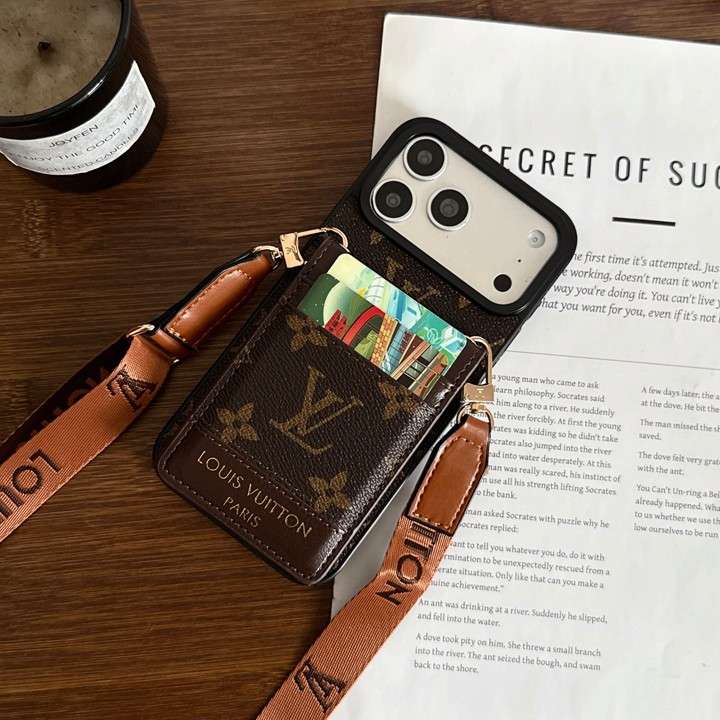vuitton iphone18proケース カード収納 ミラー付き
