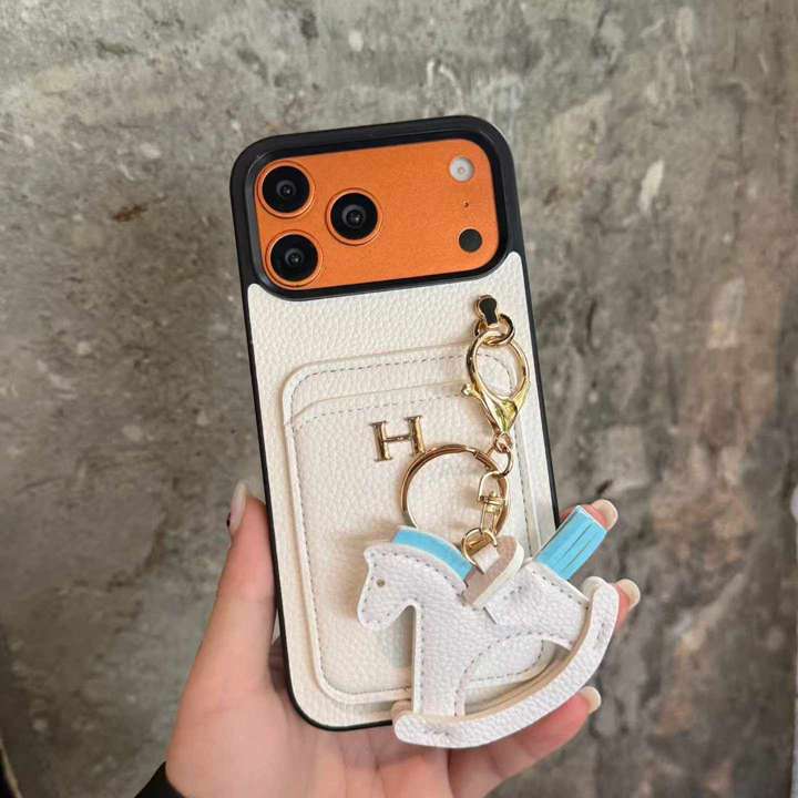 エルメス iphone18proケース 背面 カード 入れ