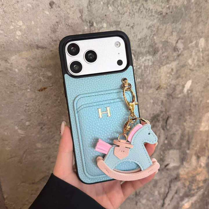 hermes iphone18携帯ケース 背面 カード収納