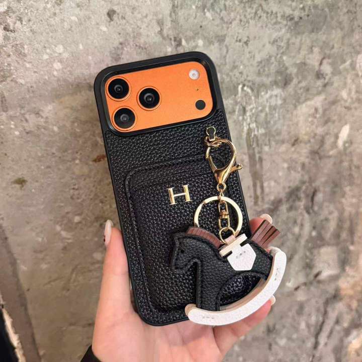 エルメス iphone18promax ケース ロデオPM チャーム