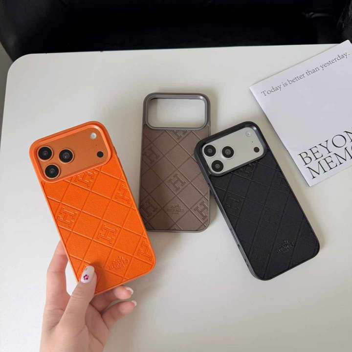 エルメス チェック柄 iphone18pro ケース