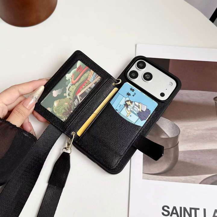 HERMES iphne18promaxケース ショルダー ストラップ付き