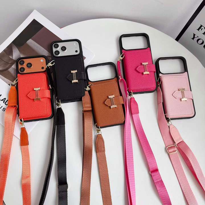 ショルダー付き HERMES iphone18pro携帯ケース